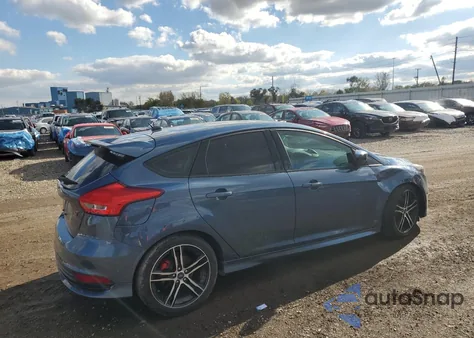2018 Ford Focus St из США, поврежденный, VIN 1FADP3L92JL332584